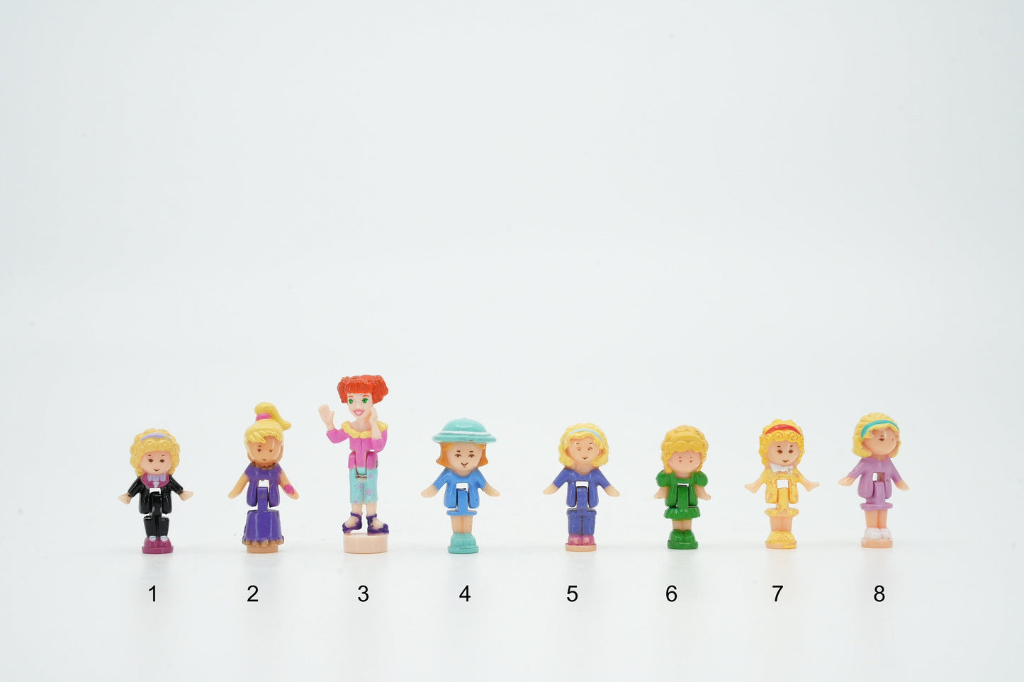 Vintage Polly Pocket figuren janre 90 | Kies uw favoriet en maak uw polly pocket set compleet | Polly pocket replacement figuur