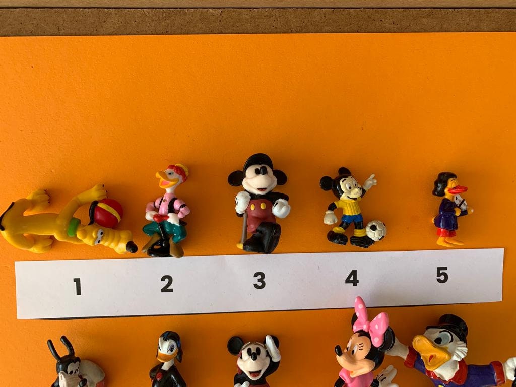 Vintage Disney figuren| Pluto figuur, goofy figuur, Mickey Mouse figuur, Minnie mouse figuur| Vintage disney poppetjes