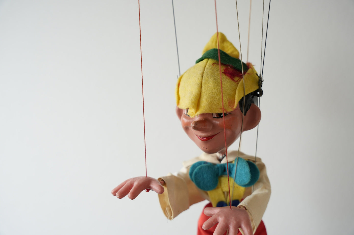 Vintage Pelham Marionet pinokkio incl doos  1960's | Vintage Marionette pop |