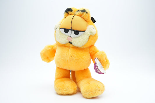 Vintage Garfield die staat met grote ogen | vintage Garfield plush