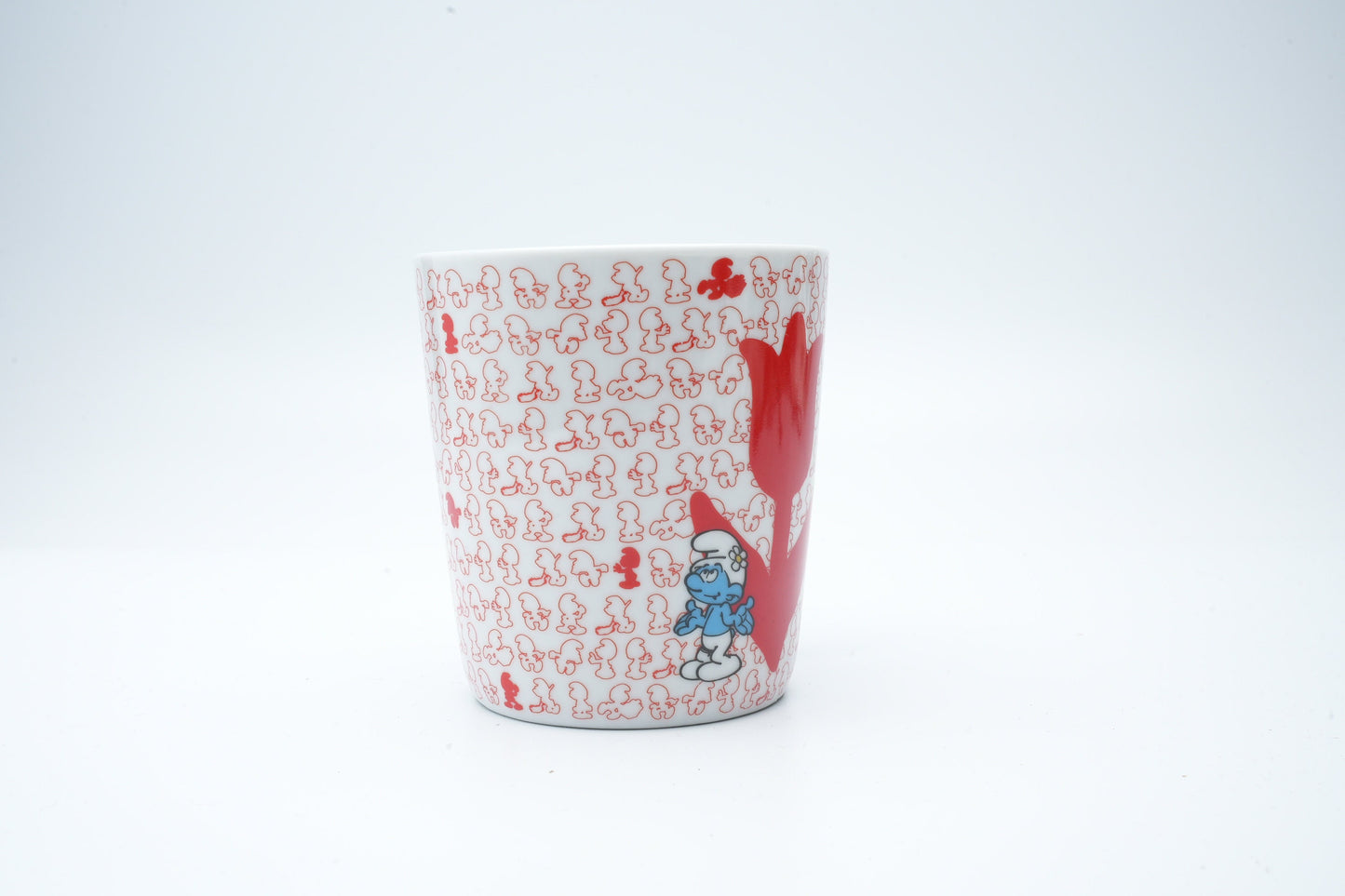 Leuke smurfen mok | Schattige smurf mok | Sportende smurf | Peyo Licenced mok