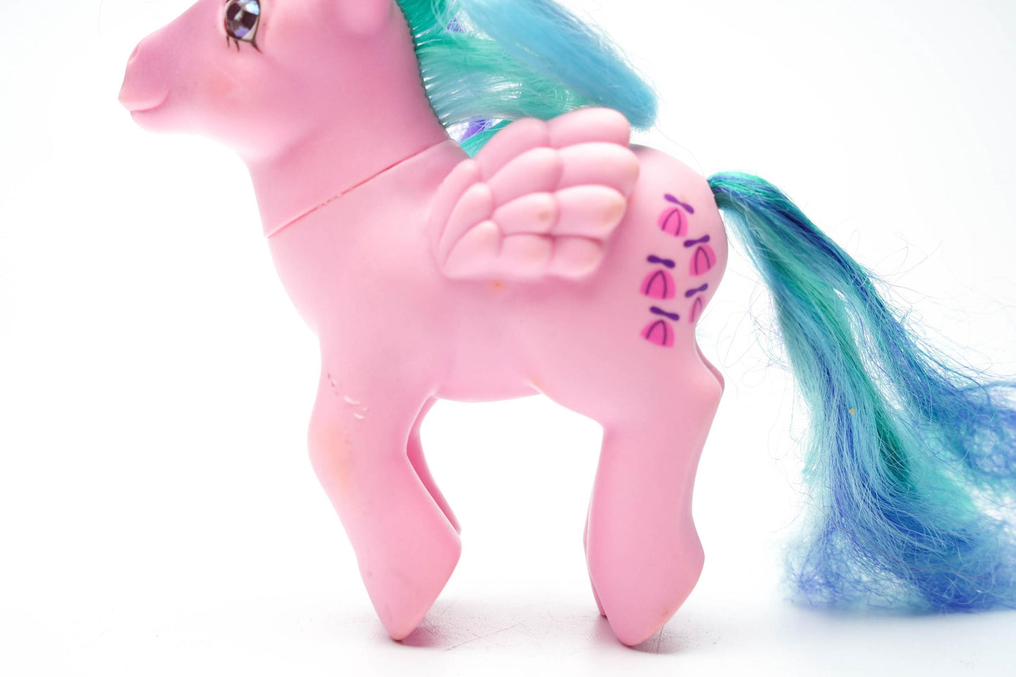 Vintage My Little Pony G1 Whizzer – Twinkle Eyed Pony (1987) – Origineel Hasbro – Pegasus met Sprankelende Ogen