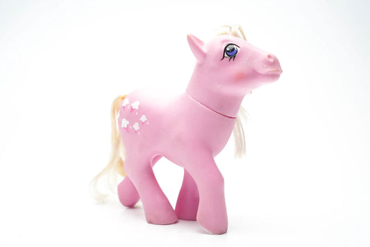 Vintage My Little Pony G1 Lickety Split – Origineel Hasbro uit 1984 – Roze Earth Pony met Roomwit Haar
