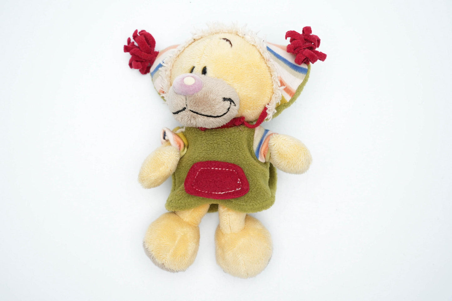 Vintage Diddl Pimboli Knuffel in Groene Outfit 15cm (6 inch) – Depesche Jaren 90