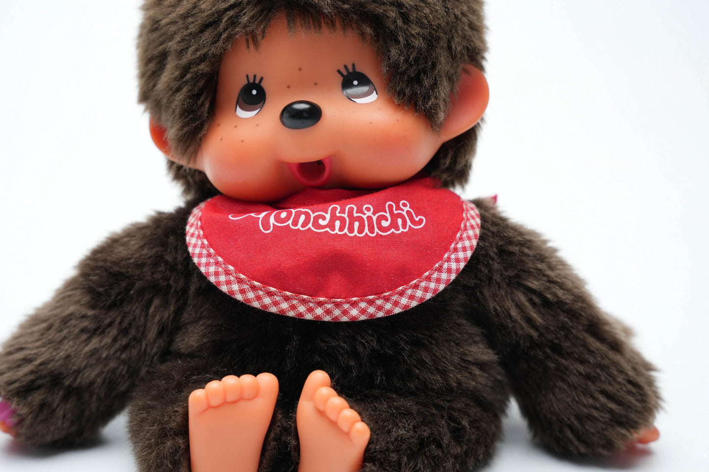 Vintage Monchhichi Pop 23cm (9 inch) – Classic Sekiguchi Japan Knuffel Aapje