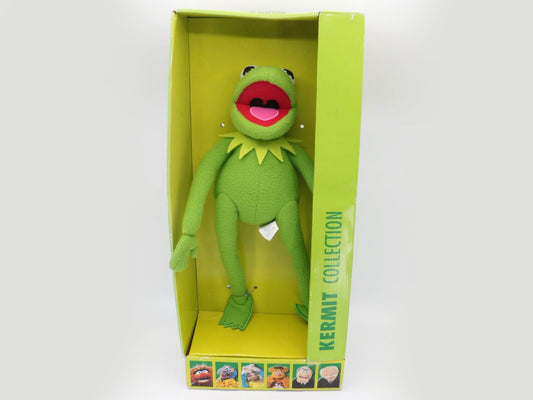 Vintage Kermit de kikker uit 2002 geproduceerd door Catric | Kermit de kikker vintage plush | de Muppets knuffel | de Muppetshow