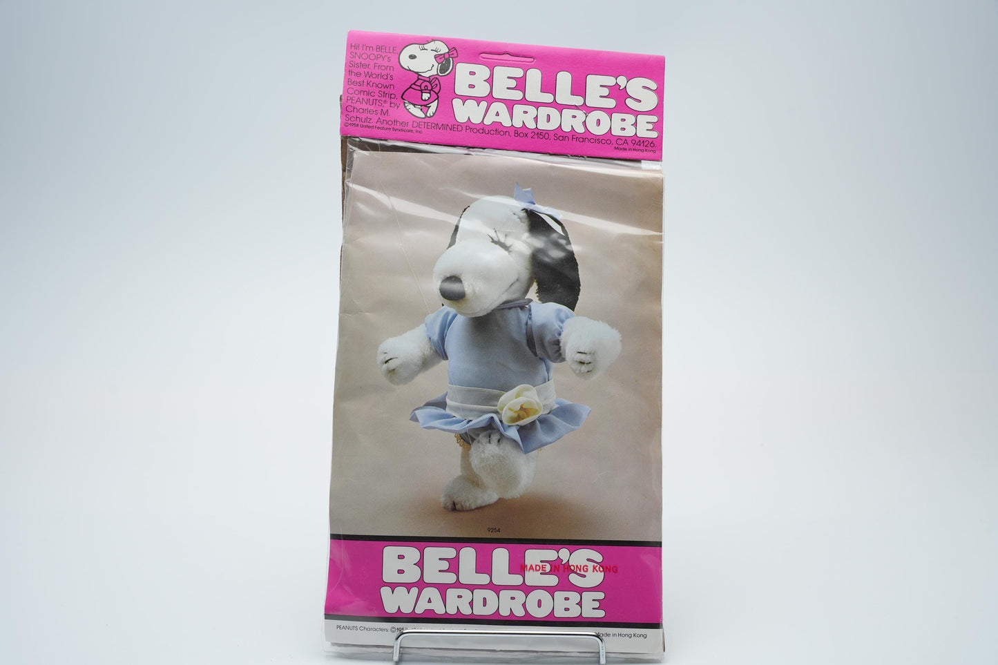 Belle's Wardrobe - Vintage Snoopy Belle Kleding (1980s) - Nieuw in Verpakking