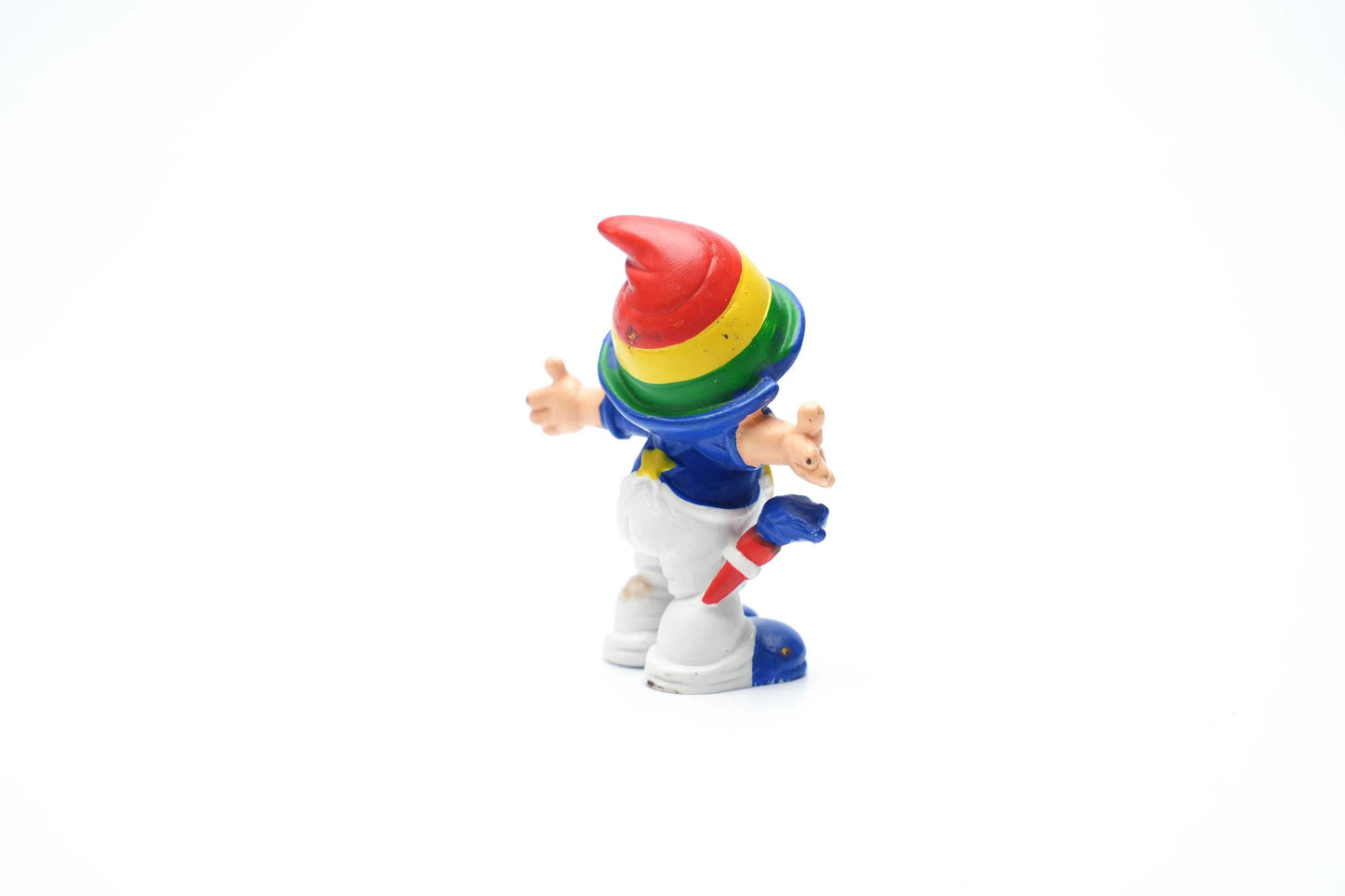 Vintage 1986 Rainbow Brite “Painter” PVC figuur – Wallace Berrie – Rainbow Kids collectie
