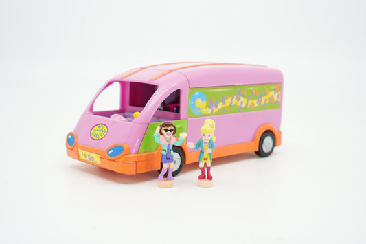 1998 Polly Pocket Tour Bus - Polly and the Pops
