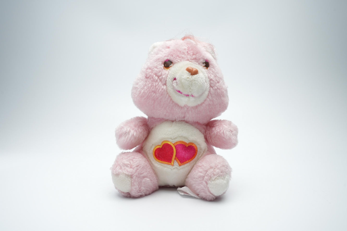 Vintage Love-a-Lot Bear Care Bear plush - 16 cm (6,3 inches) - roze vintage pluche