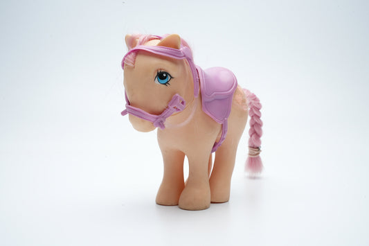 Peachy Pink Hearts | roze hartjes G1 My Little Pony | My Little Pony paarden