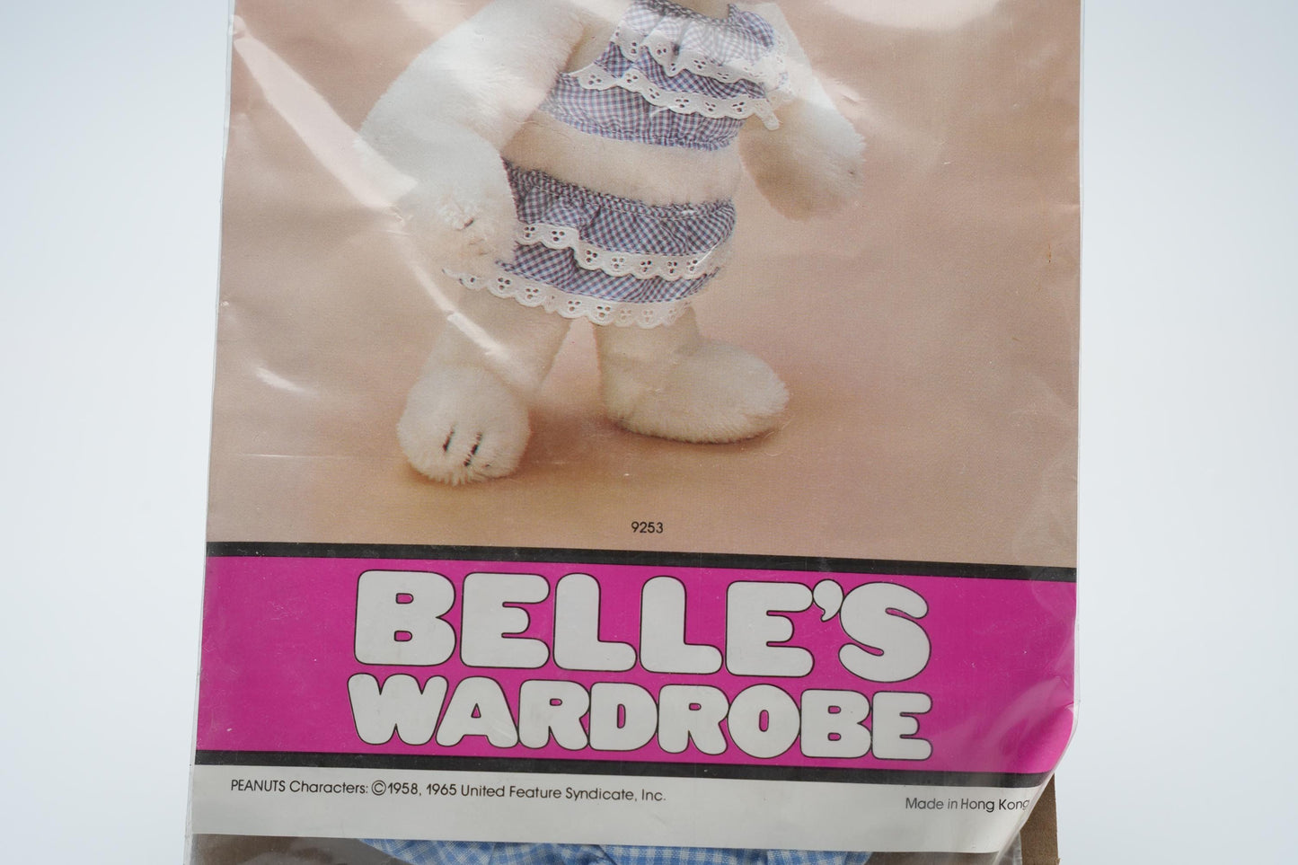 Belle's Wardrobe - Vintage Snoopy Belle Kledingset (1980s) - Nieuw in Verpakking