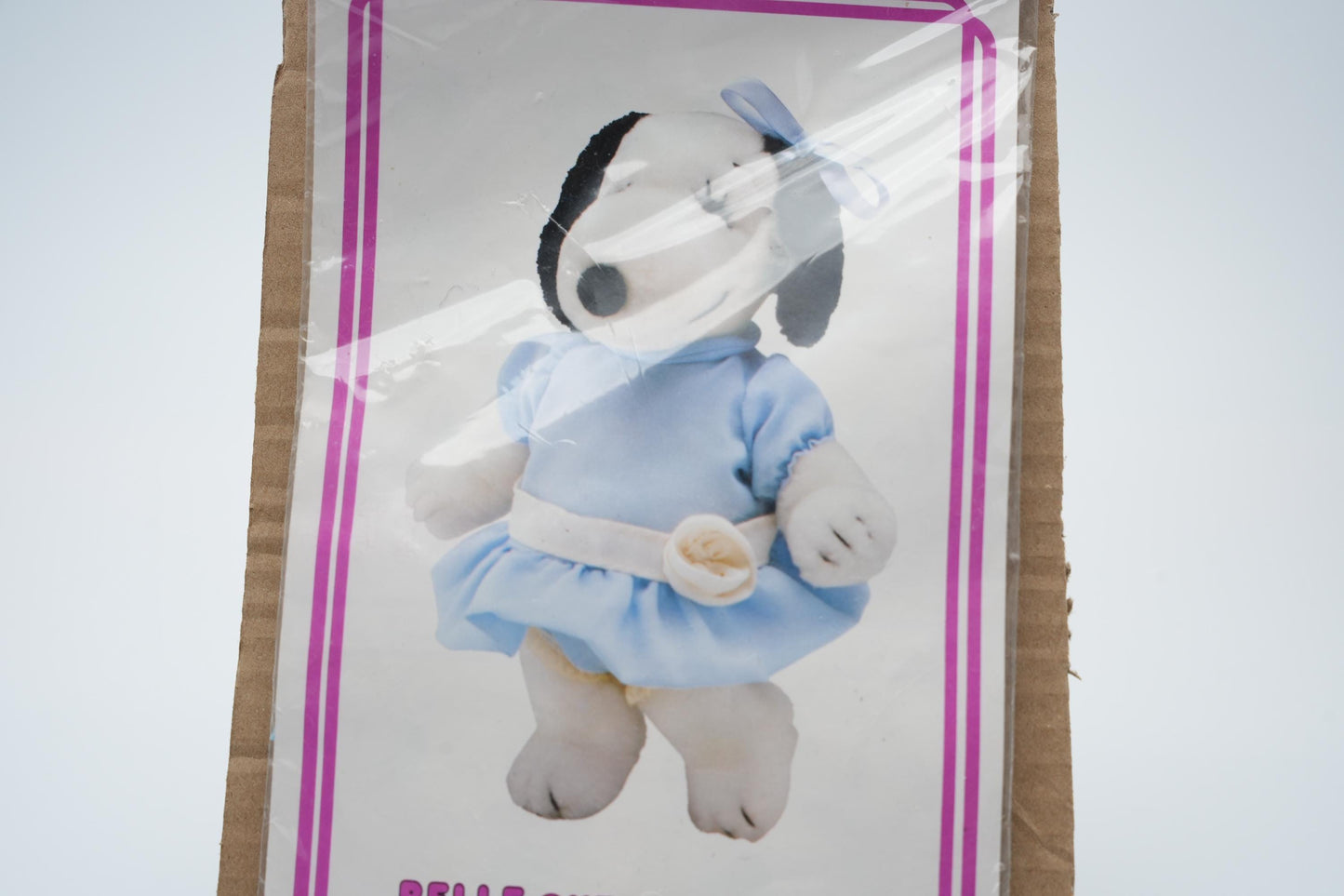 Belle Outfits - Vintage Snoopy Belle Blauwe Jurk (1980s) - Nieuw in Verpakking