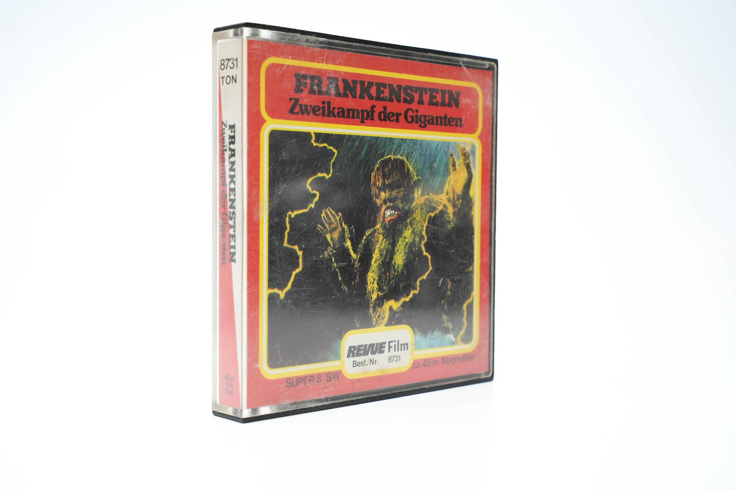 Frankenstein – Zweikampf der Giganten | Revue Film Nr. 8731 | Super 8 ca. 45m Magnetton | Vintage Monsterfilm