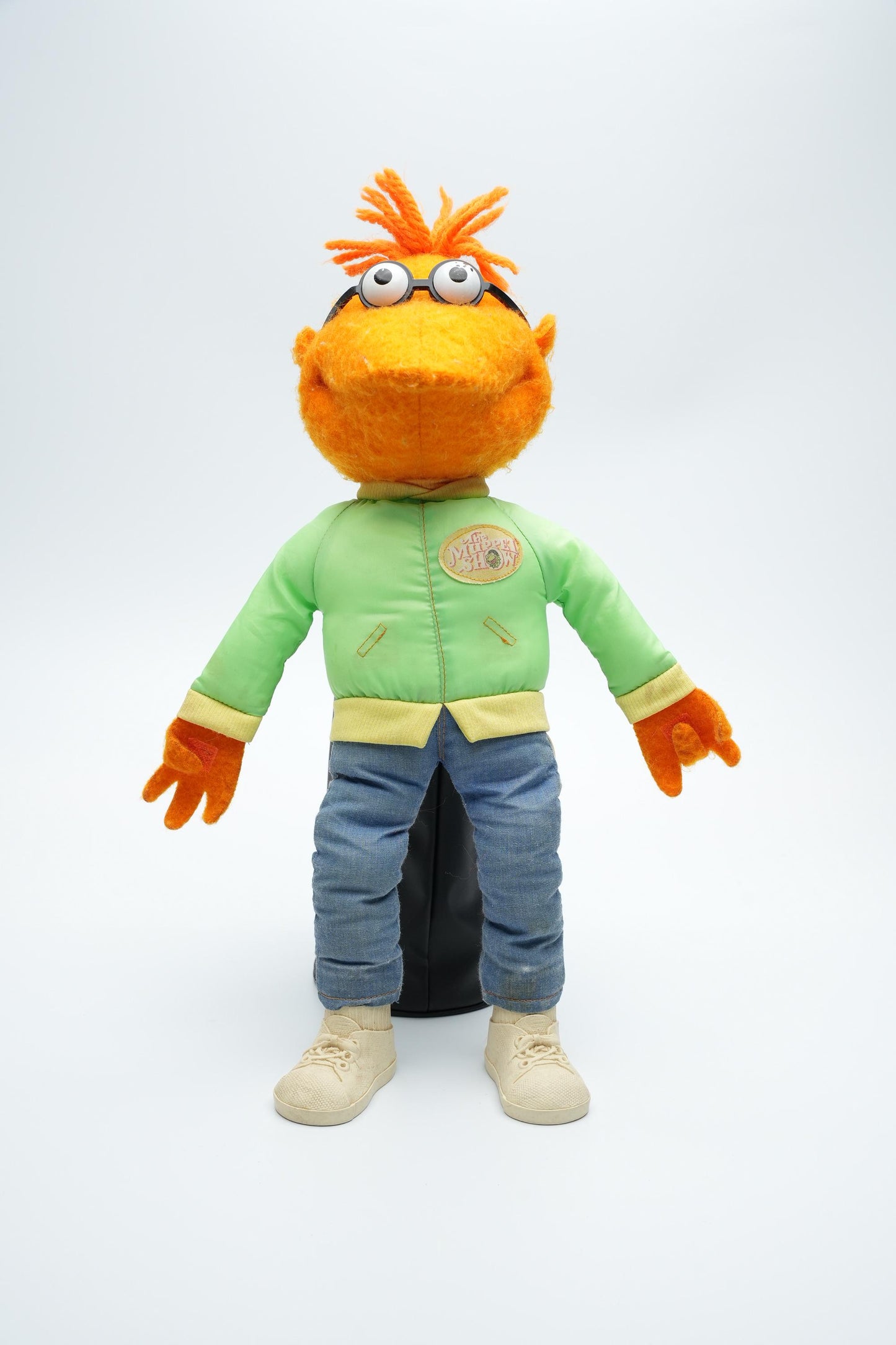 Zeldzame vintage Muppet 1978 Scooter Fisher Price pop Jim Henson Toy
