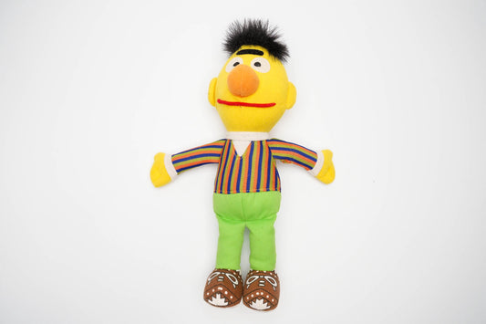 Vintage Sesamstraat Bert Knuffel – Junior Toys AG (2002) – 28 cm/11 inch