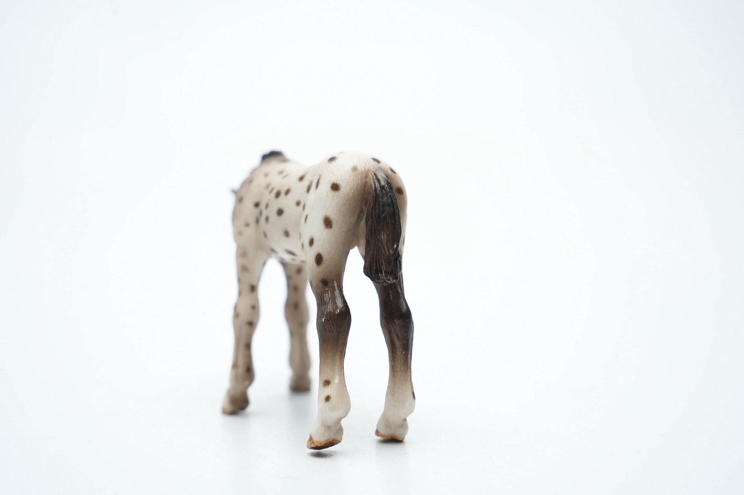 Schleich 13619 Knabstrupper Veulen – 6 cm (ca. 2.4 inch) – 2006 – Zeldzame Vintage Figurine